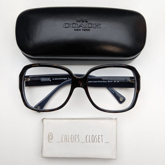 🕶️Coach HC8043 Bridget Frame Women's Sun/TQ243🕶️